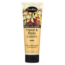 Load image into Gallery viewer, Shikai Hand And Body Lotion Vanilla - 8 Fl Oz