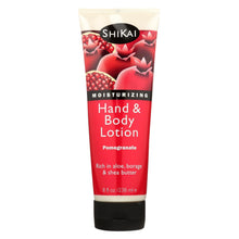 Load image into Gallery viewer, Shikai All Natural Hand And Body Lotion Pomegranate - 8 Fl Oz