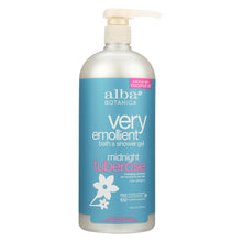 Load image into Gallery viewer, Alba Botanica - Very Emollient Bath And Shower Gel - Midnight Tuberose - 32 Fl Oz