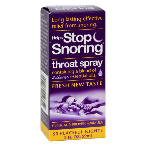 Essential Health Helps Stop Snoring Throat Spray - 2 Fl Oz
