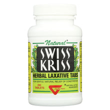 Load image into Gallery viewer, Modern Natural Products Swiss Kriss Herbal Laxative - 250 Tablets
