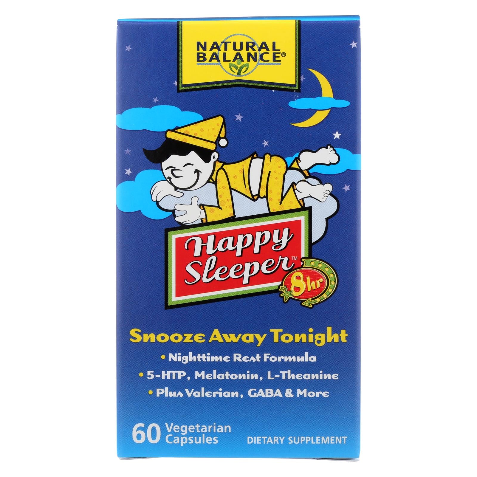 Natural Balance Happy Sleeper - 60 Vegetarian Capsules