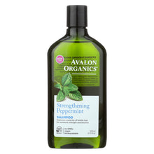 Load image into Gallery viewer, Avalon Organics Revitalizing Shampoo Peppermint Botanicals - 11 Fl Oz