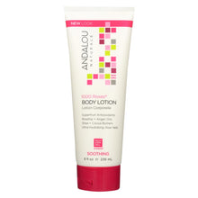 Load image into Gallery viewer, Andalou Naturals Soothing Body Lotion - 1000 Roses - 8 Oz