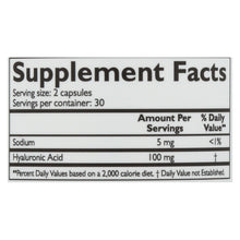 Load image into Gallery viewer, Neocell Hyaluronic Acid - 60 Capsules