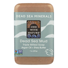Load image into Gallery viewer, One With Nature Dead Sea Mineral Dead Sea Mud Soap - 7 Oz