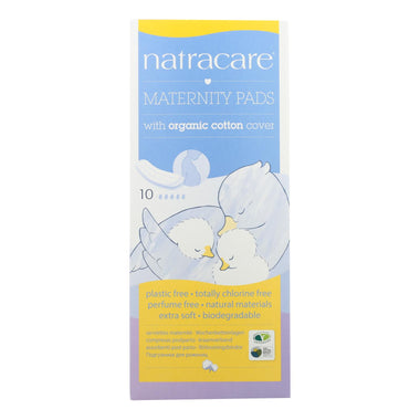 Natracare New Mother Natural Maternity Pads - 10 Pads