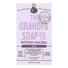Load image into Gallery viewer, Grandpa Soap Soap - Witch Hazel - 4.25 Oz