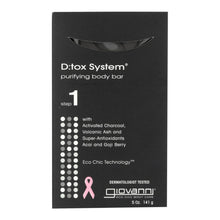 Load image into Gallery viewer, Giovanni D:tox System Purifying Body Bar - 5.3 Oz