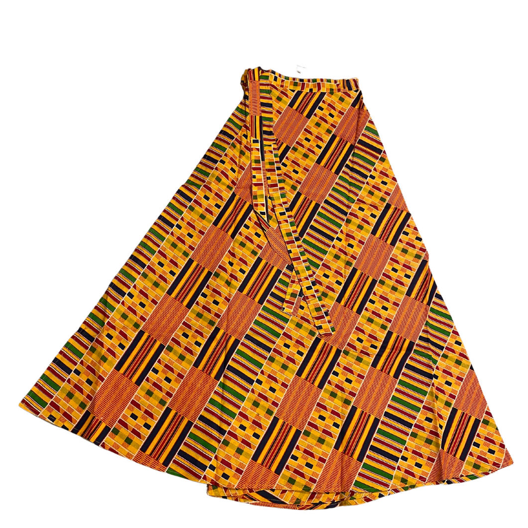 Women's Kente Wrap Skirt