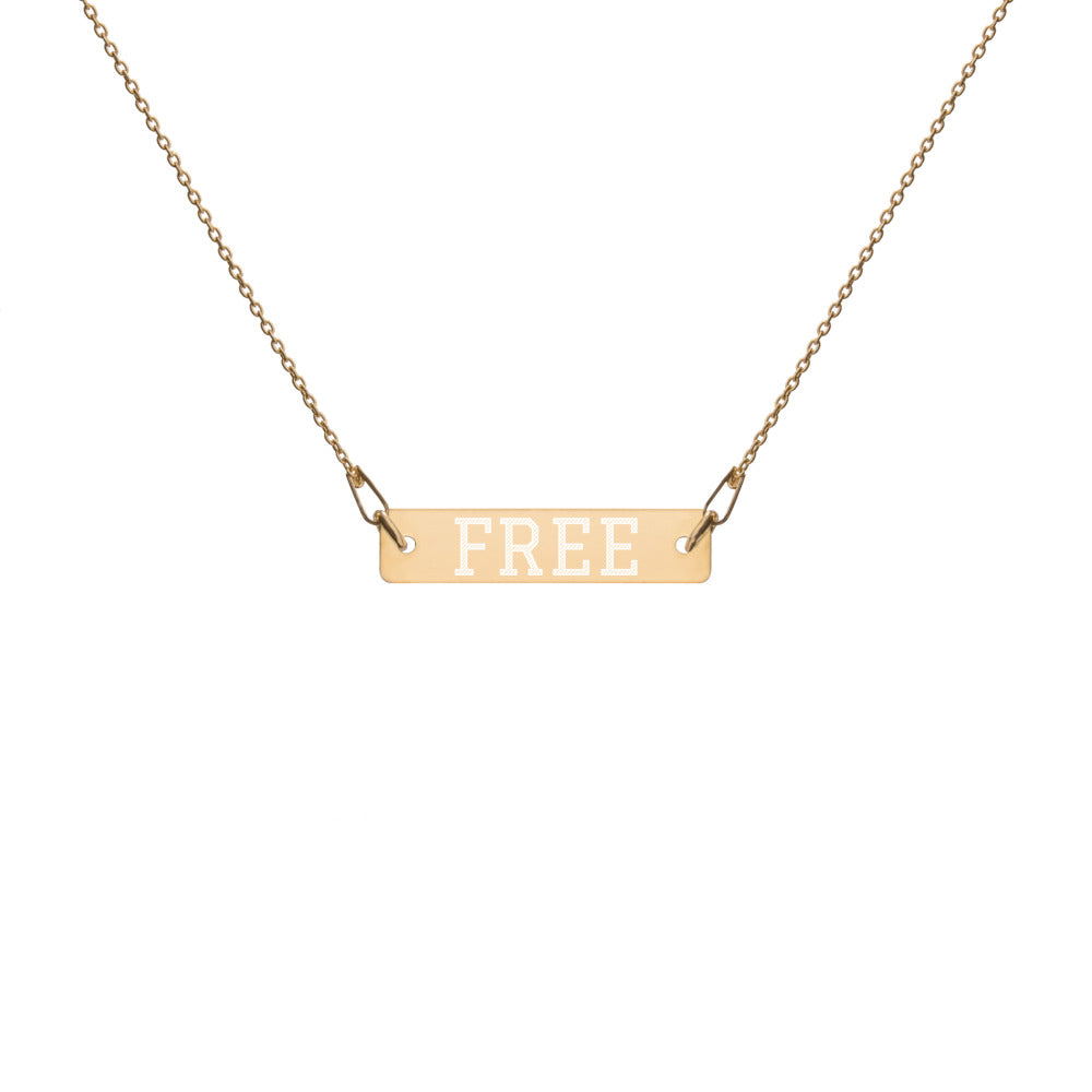 Free Bar Necklace