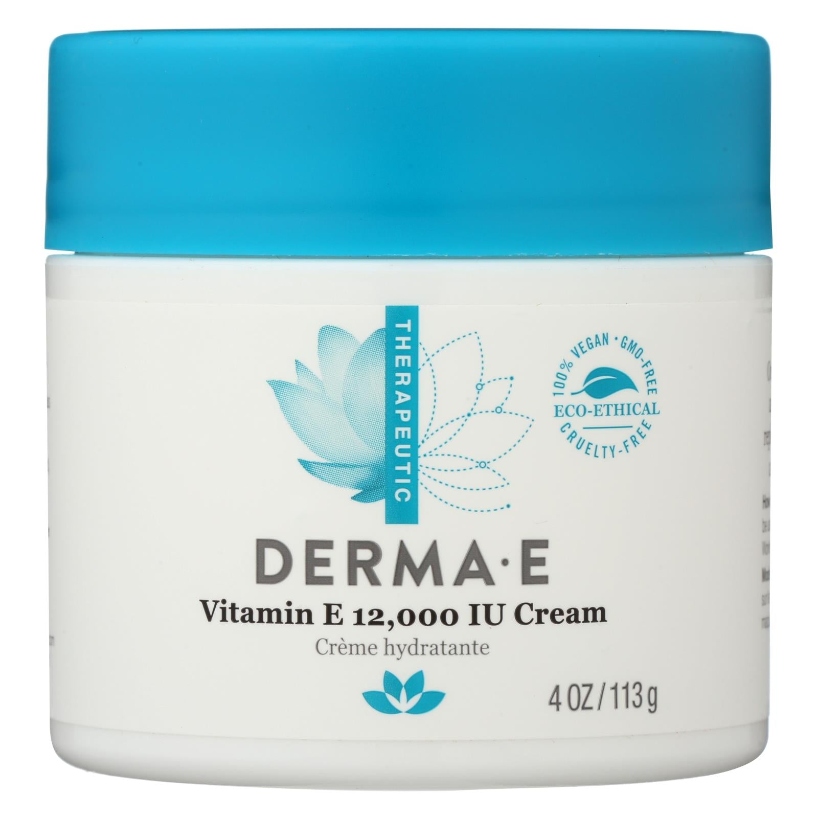 Derma E - Vitamin E Creme - 12000 Iu - 4 Oz.