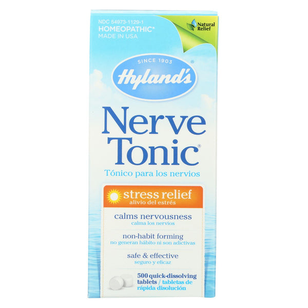 Hylands Homeopathic Nerve Tonic Tablets - 500 Tablets