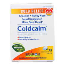Load image into Gallery viewer, Boiron - Coldcalm Cold - 60 Tablets
