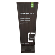 Load image into Gallery viewer, Every Man Jack Shave Cream - Sensitive Skin - Fragrance Free - 6.7 Oz
