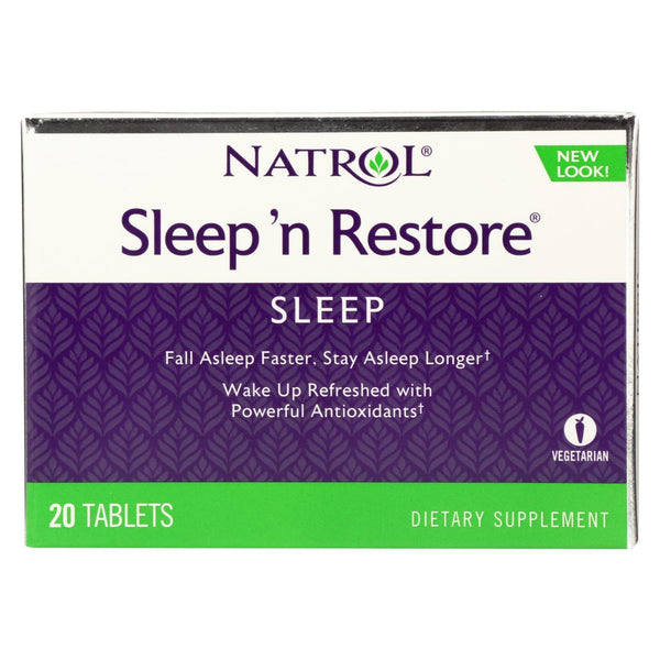 Natrol Sleep 'n Restore - 20 Tablets