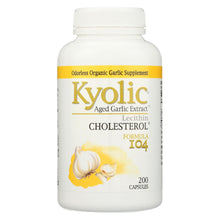 Load image into Gallery viewer, Kyolic - Aged Garlic Extract Cholesterol Formula 104 - 200 Capsules
