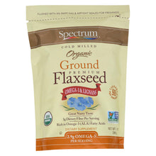 Load image into Gallery viewer, Spectrum Essentials Organic Ground Flaxseed - 14 Oz
