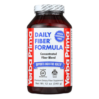 Yerba Prima Daily Fiber Formula - 12 Oz