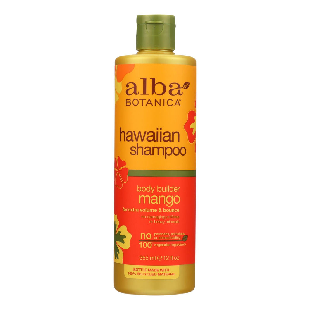Alba Botanica - Hawaiian Hair Wash - Moisturizing Mango - 12 Fl Oz