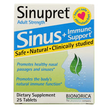 Load image into Gallery viewer, Sinupret Plus For Adults - 25 Tablets
