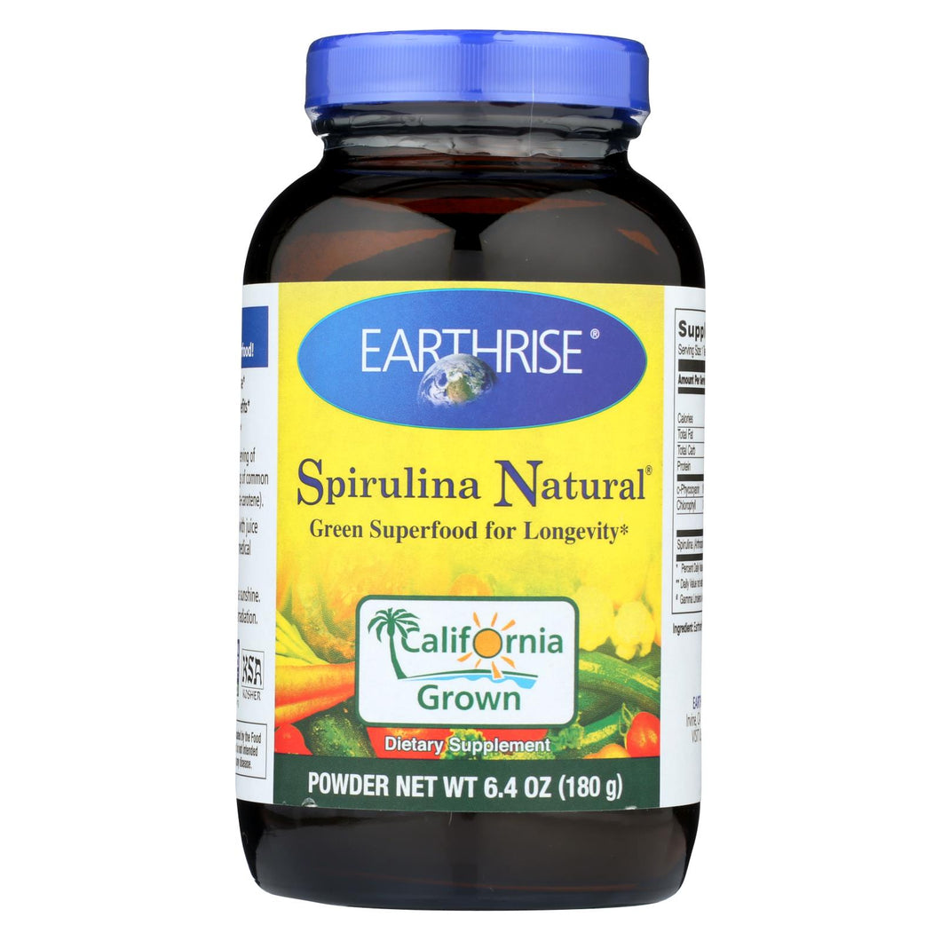 Earthrise Spirulina Natural Powder - 6.4 Oz