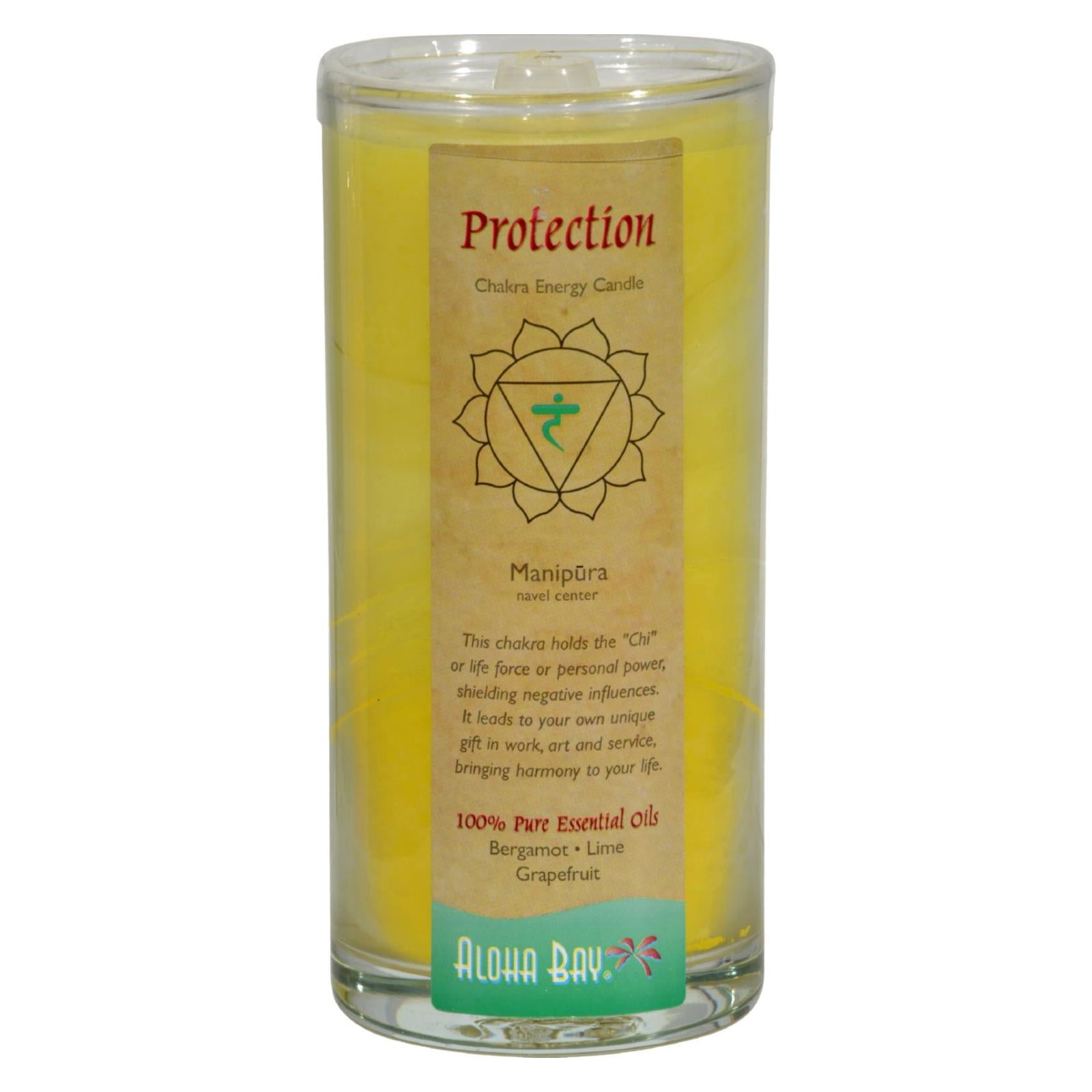 Aloha Bay - Chakra Jar Candle - Protection - 11 Oz