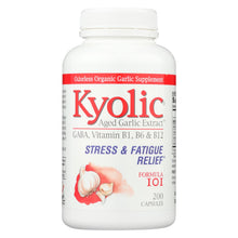 Load image into Gallery viewer, Kyolic - Aged Garlic Extract Stress And Fatigue Relief Formula 101 - 200 Capsules
