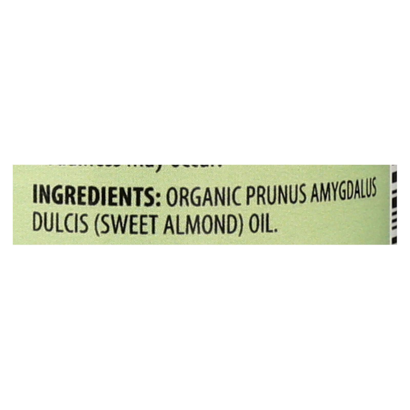 Aura Cacia - Organic Aromatherapy Sweet Almond Oil - 4 Fl Oz