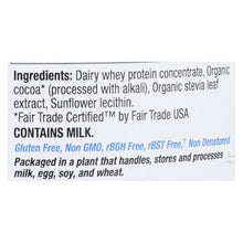 Load image into Gallery viewer, Tera&#39;s Whey Protein - Rbgh Free - Fair Trade Dark Chocolate - 12 Oz
