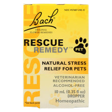 Load image into Gallery viewer, Bach Flower Remedies Rescue Remedy Stress Relief For Pets - 10 Ml
