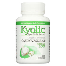 Load image into Gallery viewer, Kyolic - Aged Garlic Extract Hi-po Cardiovascular Original Formula 100 - 100 Capsules
