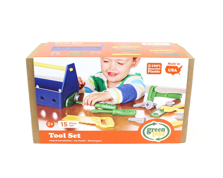 Tool Set Blue by Green Toys