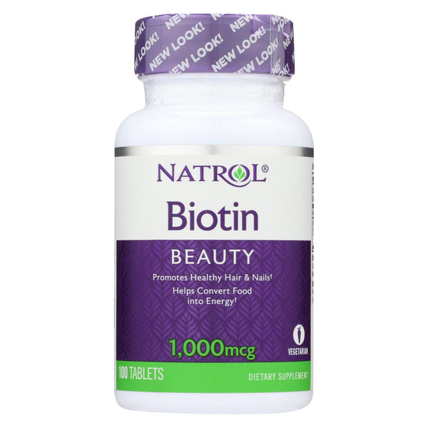 Natrol Biotin - 1000 Mcg - 100 Tablets