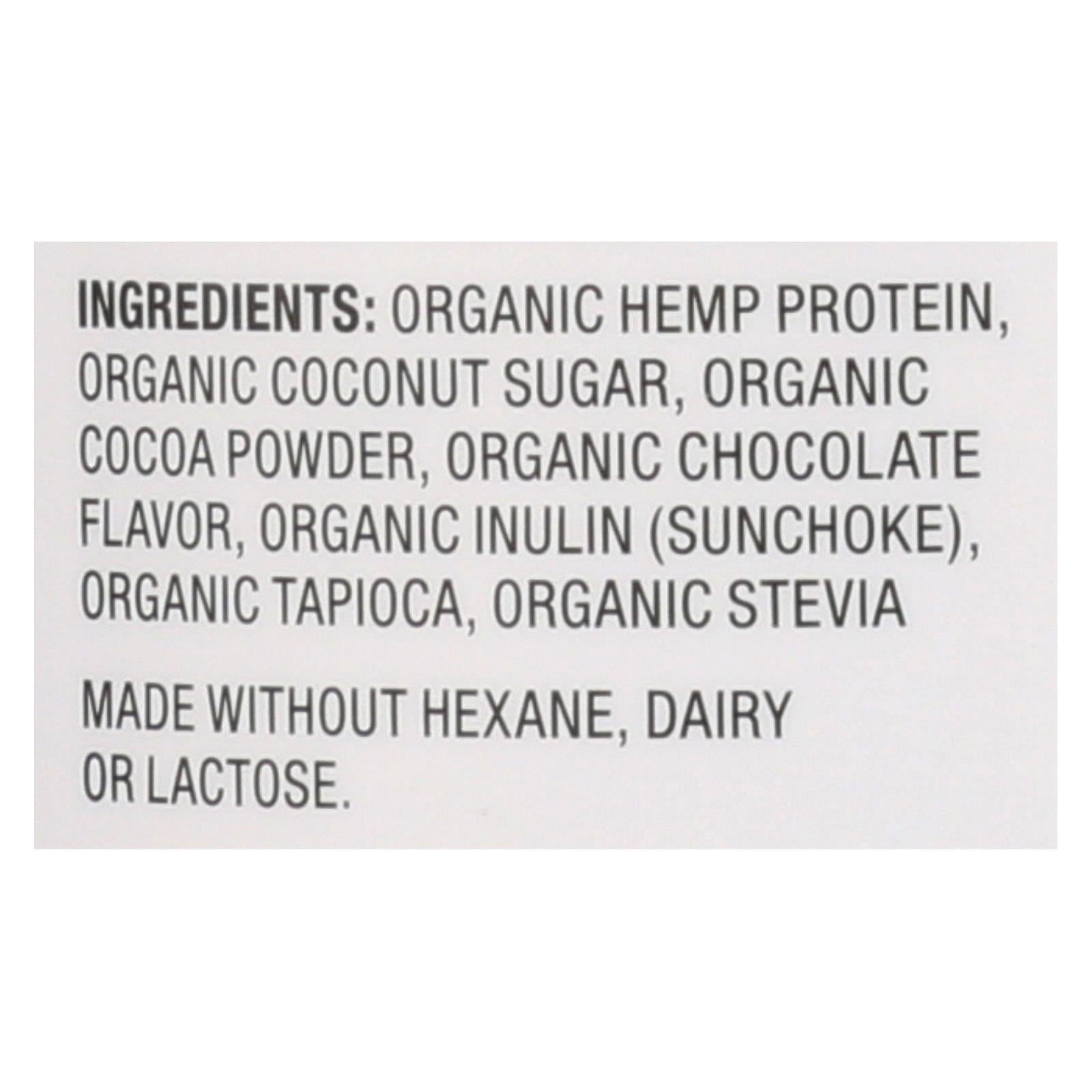 Nutiva Organic Hemp Shake Chocolate - 16 Oz