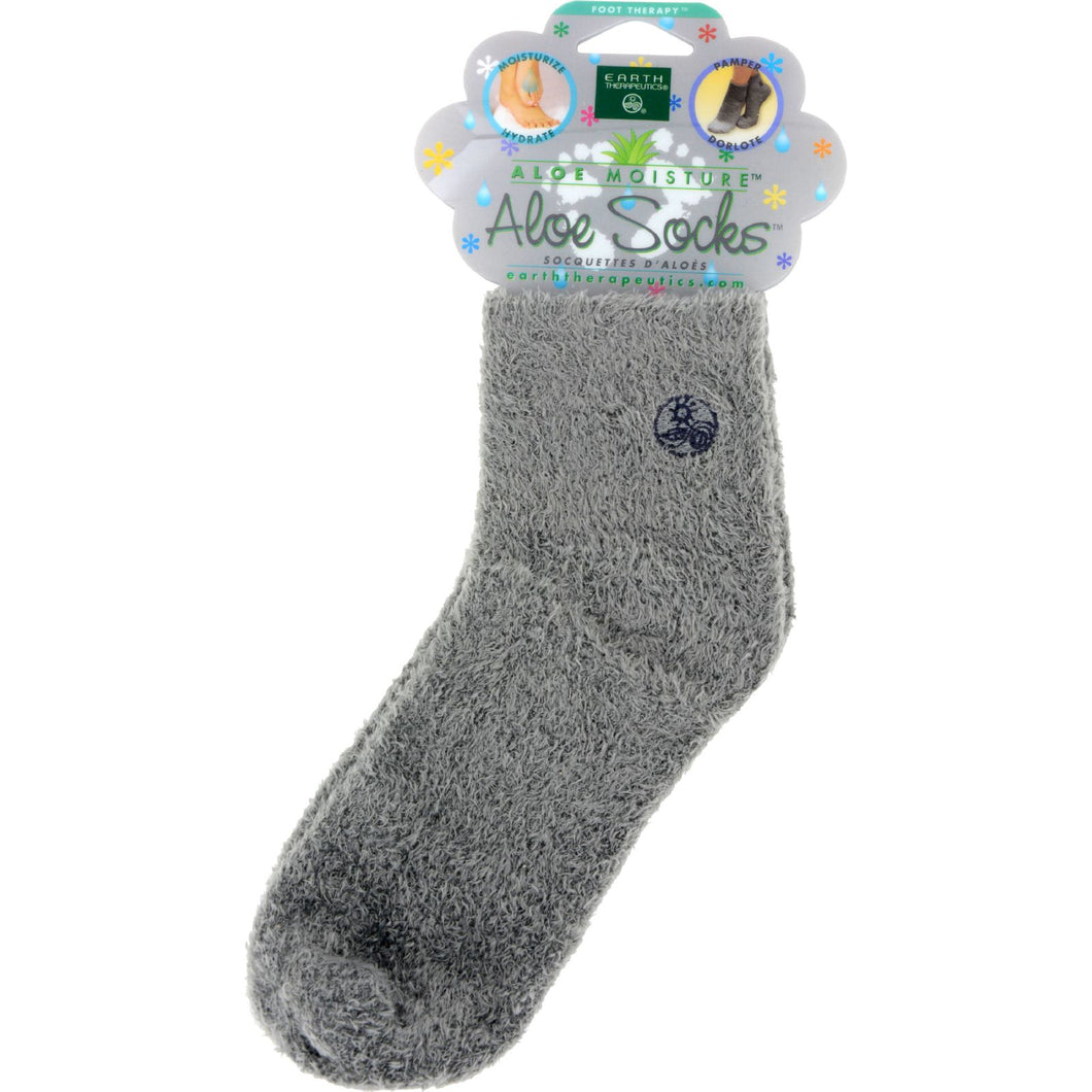 Earth Therapeutics Socks Infused Socks - Grey - Pair
