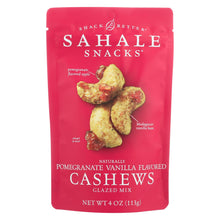 Load image into Gallery viewer, Sahale Snacks Cashews Glazed Nuts - Pomegranate And Vanilla - Case Of 6 - 4 Oz.

