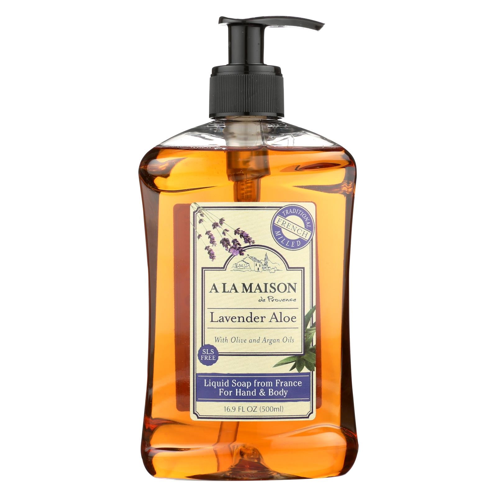 A La Maison - French Liquid Soap - Lavender Aloe - 16.9 Fl Oz