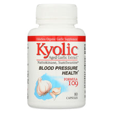 Load image into Gallery viewer, Kyolic - Aged Garlic Extract Blood Pressure Health Formula 109 - 80 Capsules
