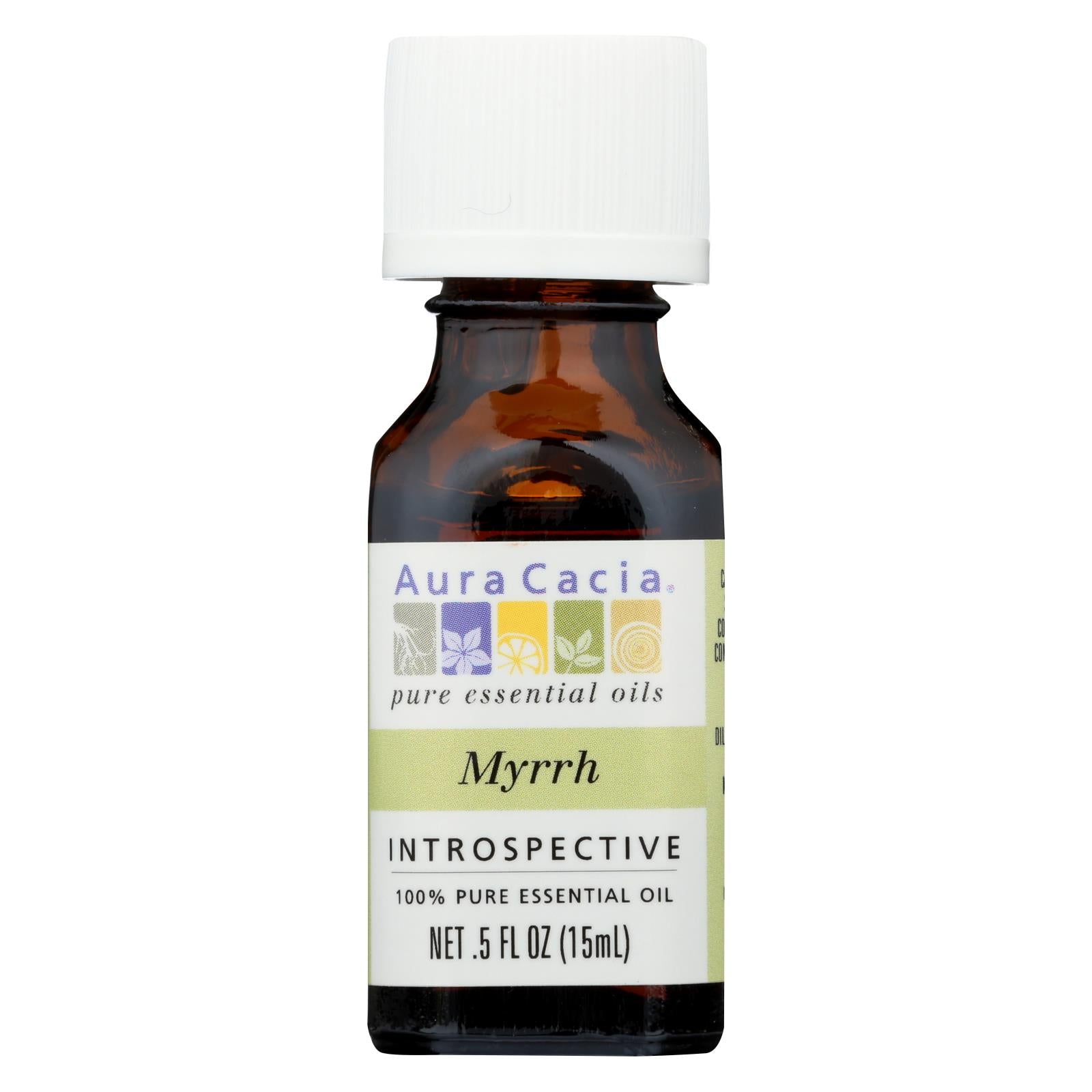 Aura Cacia - Pure Essential Oil Myrrh - 0.5 Fl Oz