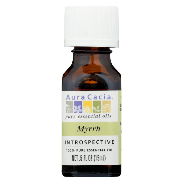 Aura Cacia - Pure Essential Oil Myrrh - 0.5 Fl Oz