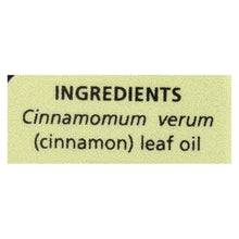 Load image into Gallery viewer, Aura Cacia - Pure Essential Oil Cinnamon Leaf - 0.5 Fl Oz
