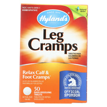 Load image into Gallery viewer, Hyland&#39;s Leg Cramps - 50 Quick Disolving Tablets
