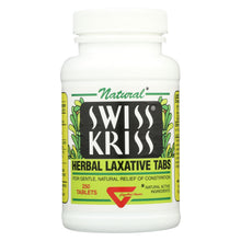 Load image into Gallery viewer, Modern Natural Products Swiss Kriss Herbal Laxative - 250 Tablets
