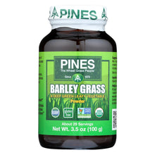 Load image into Gallery viewer, Pines International 100% Organic Barley Grass Powder - 3.5 Oz
