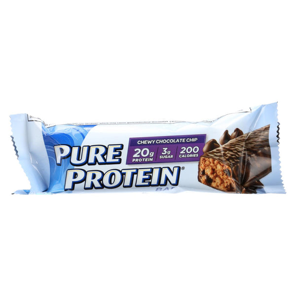 Pure Protein Bar - Chocolate Chip - Case Of 6 - 50 Grams