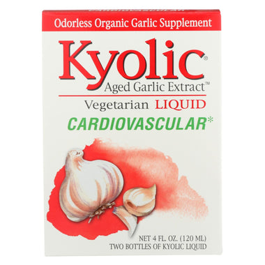 Kyolic - Aged Garlic Extract Cardiovascular Liquid - 4 Fl Oz