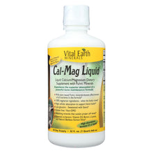 Load image into Gallery viewer, Vital Earth Minerals Cal-mag - Liquid - 32 Oz
