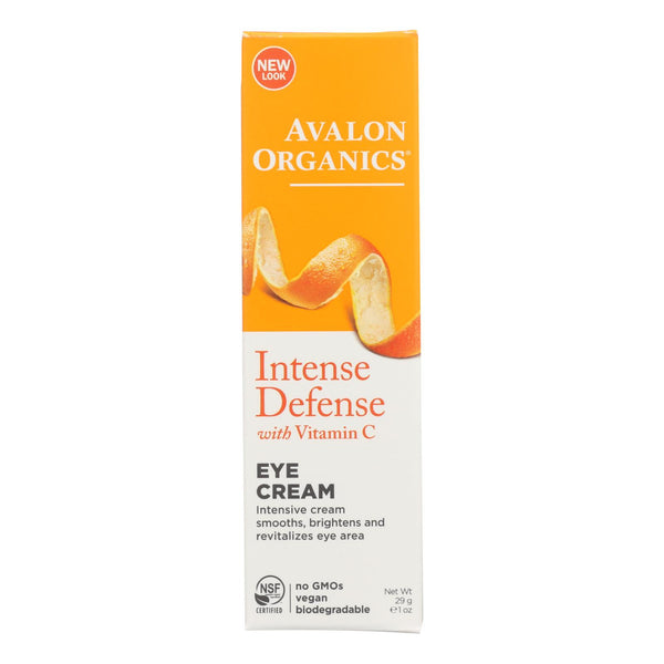 Avalon Organics Revitalizing Eye Cream Vitamin C - 1 Fl Oz