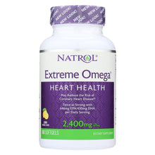 Load image into Gallery viewer, Natrol Extreme Omega - 1200 Mg - 60 Softgels
